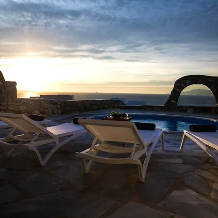 Villa Denia Seaside Mykonos, Private Heated Pool! Ornósz