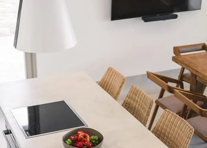 Вилла Denia Seaside Mykonos, Private Heated Pool! Орнос